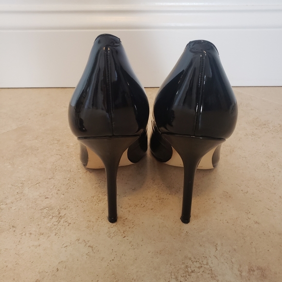 Nine West Bliss Pumps 7 1/2 Black - Picture 3 of 7